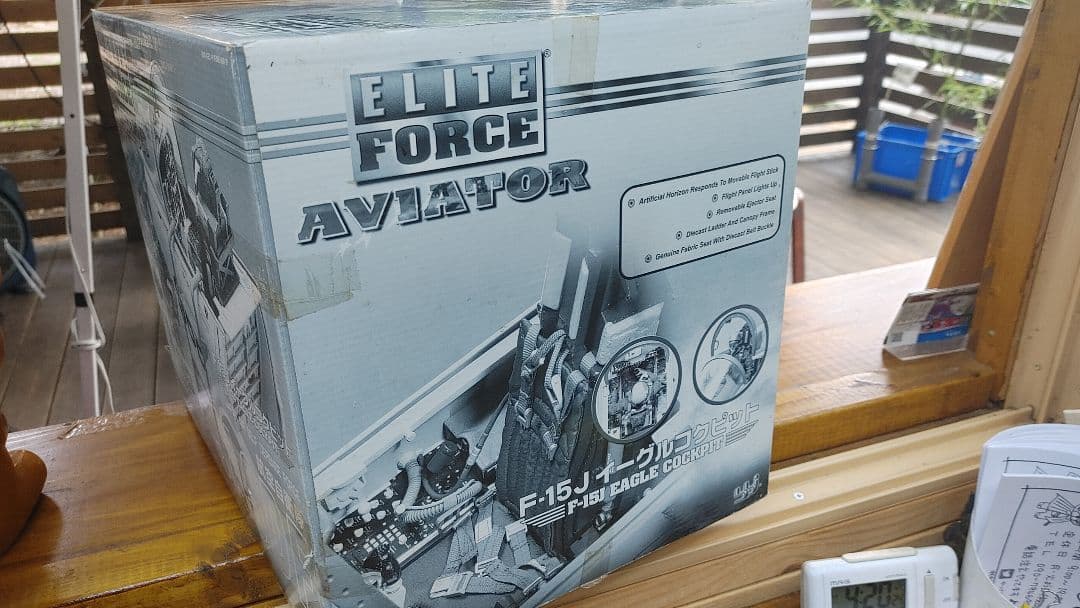 新品未開封ELITE FORCE F-15J イーグルコックピット発送は未開封品