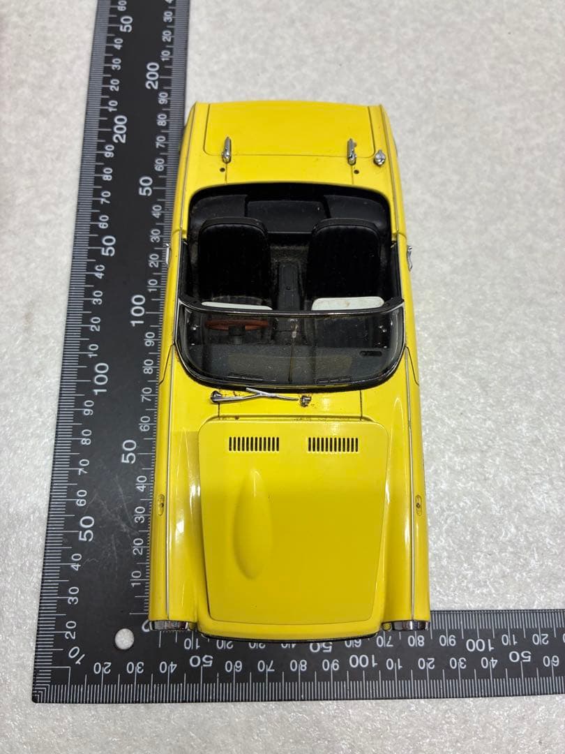 G2）1/18 AUTOart ホンダ S800 エスハチ ゴールデンイエロー