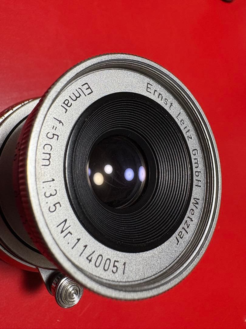 やや希少 Leica Elmar 50mm 5cm f3.5 OH Mマウント