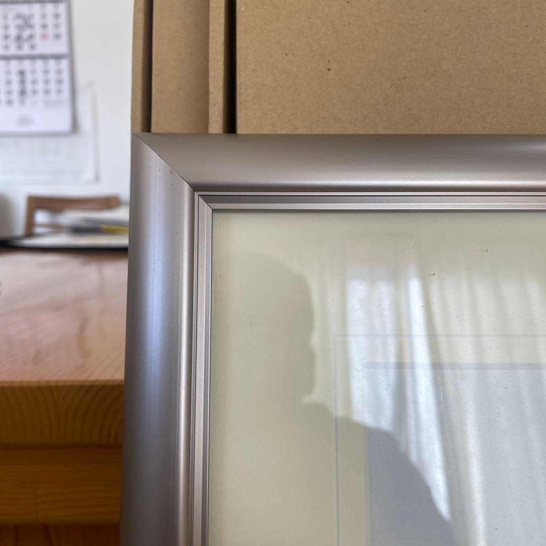 シルバーゴールド油彩額縁　F6 2個セットです