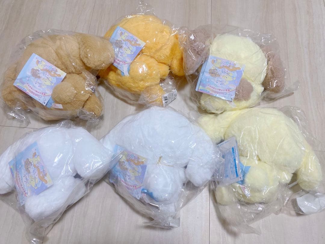 【最終値下げ】シナモロール 20周年 等身大 ぬいぐるみセッ 新品未使用