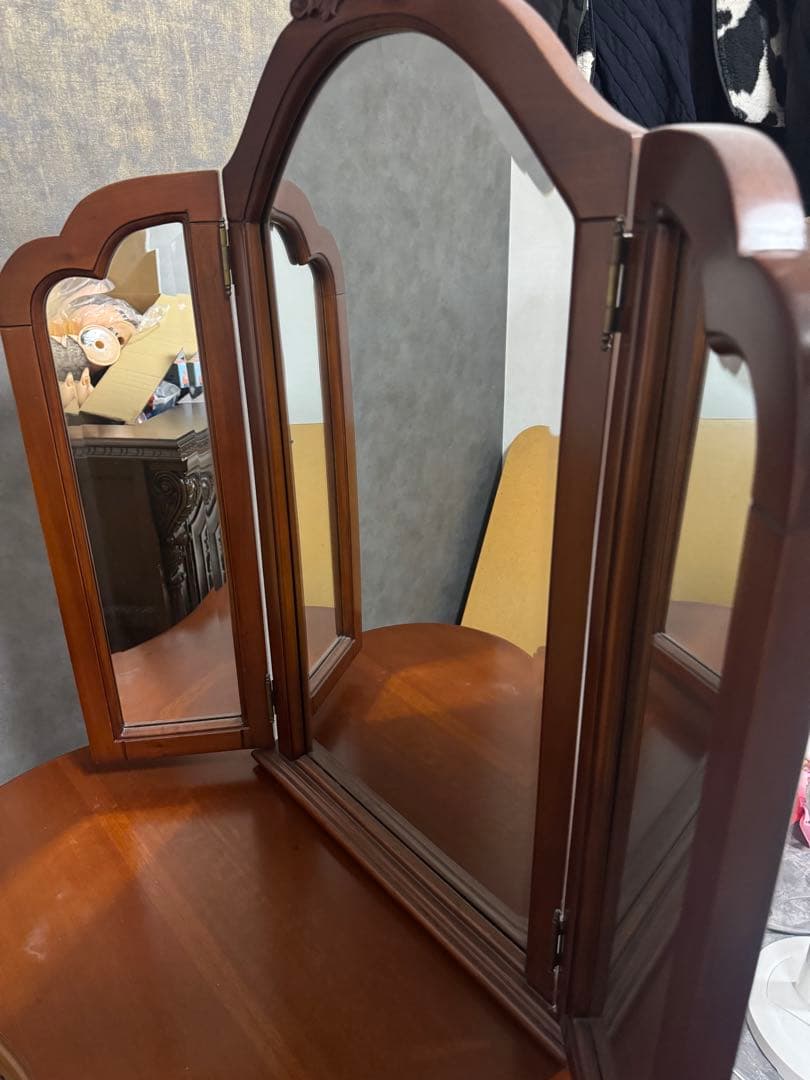 三面鏡　鏡台　姫系　お姫様　プリンセスベベ　かわいい　値下げしました