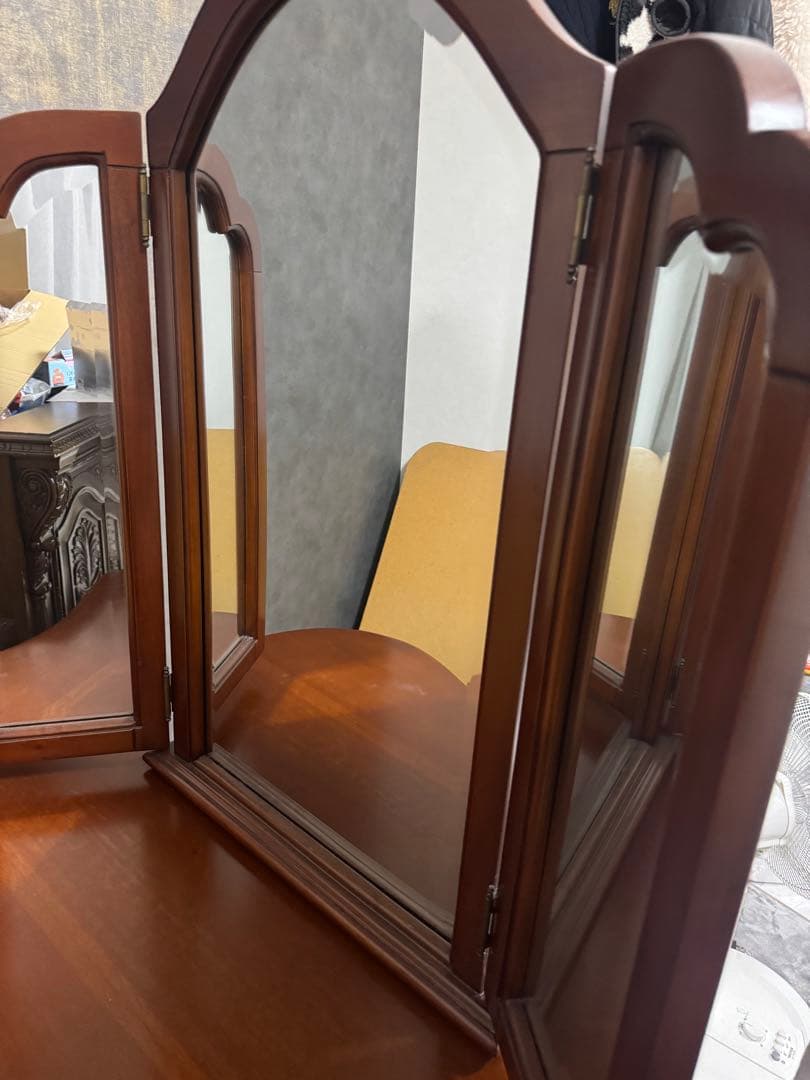 三面鏡　鏡台　姫系　お姫様　プリンセスベベ　かわいい　値下げしました