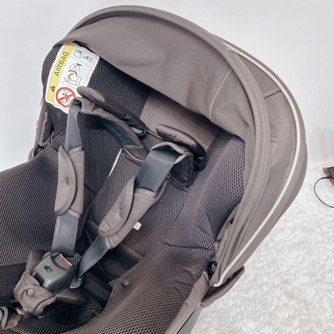 美品 AILEBEBE エールベベ クルット5i グランス ISOFIX