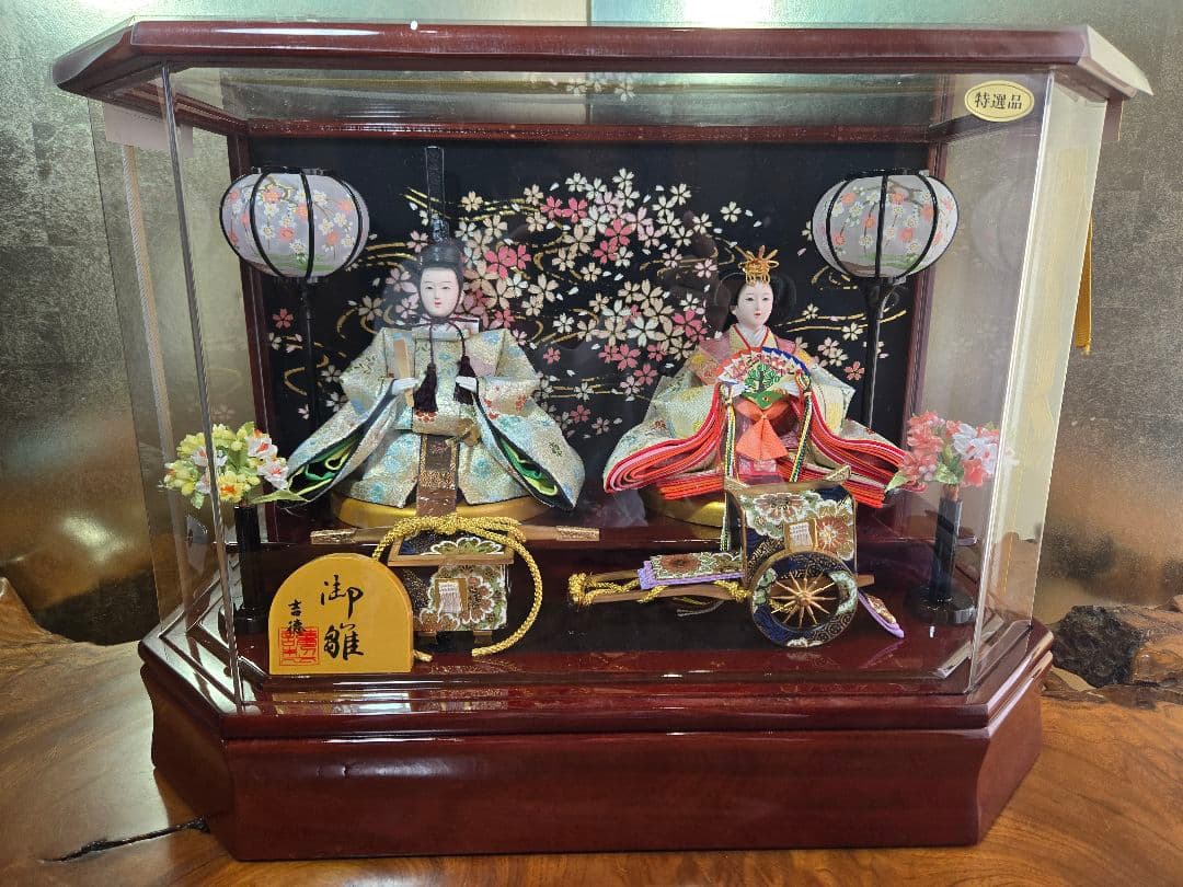 【一点限り】雛人形 ケース飾り　K44