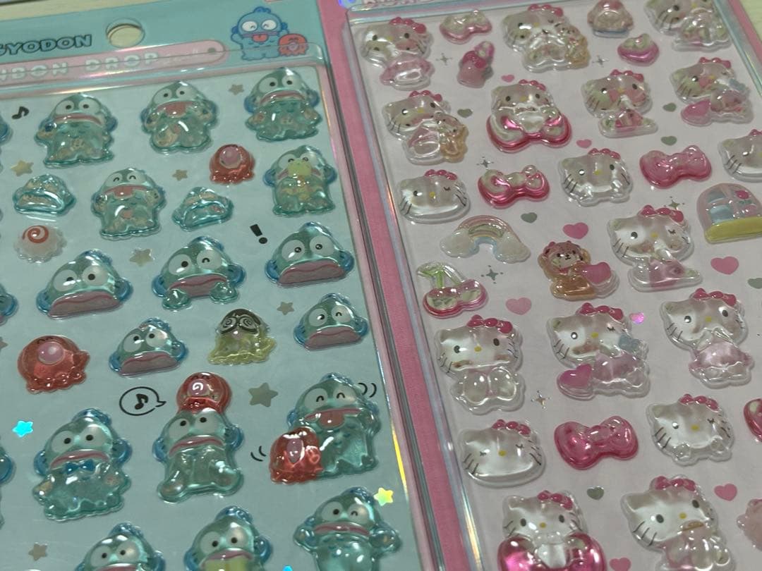 ボンボンドロップシール　サンリオ　８枚セット