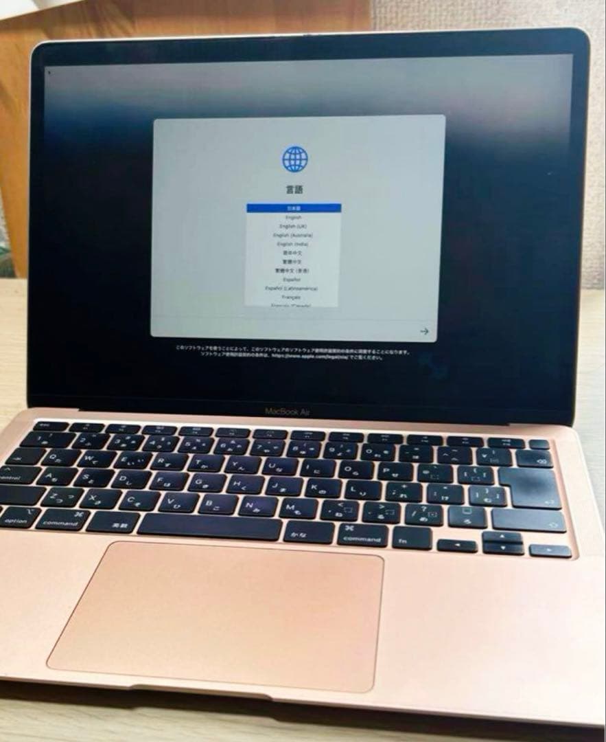 ＼お値下げ中／Apple MacBook ゴールド 本体 2019