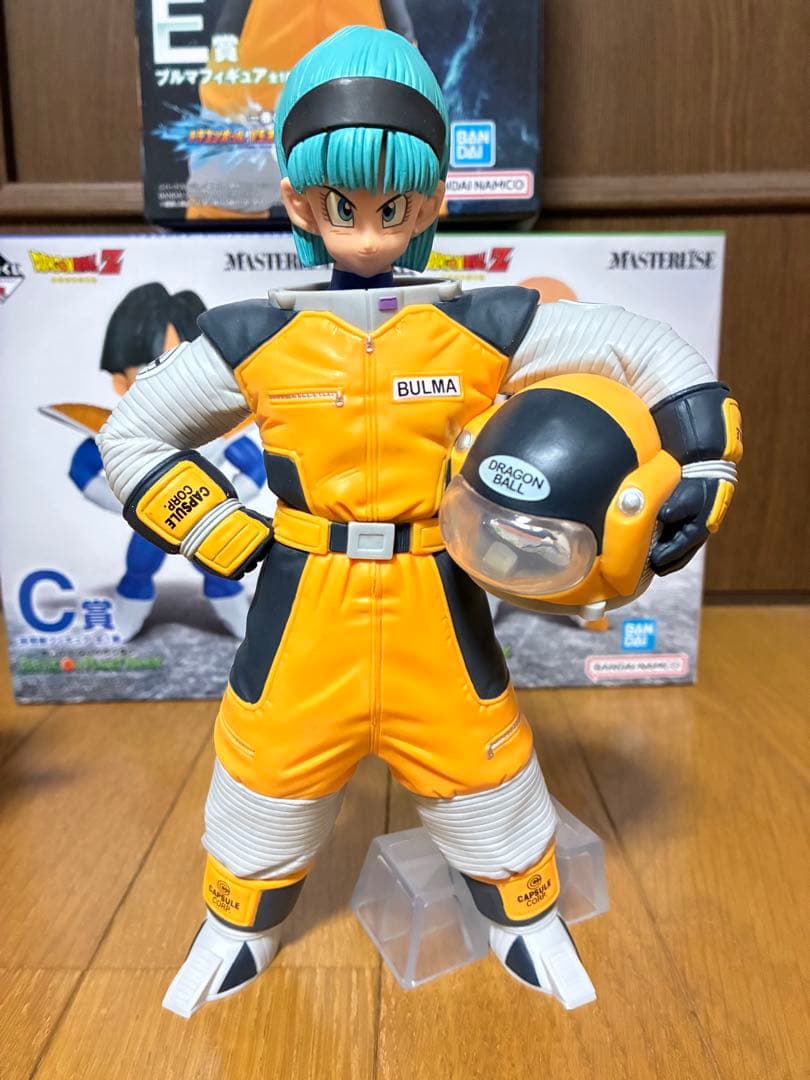 ドラゴンボール一番くじ　ブルマ、クリリン、孫悟飯セット