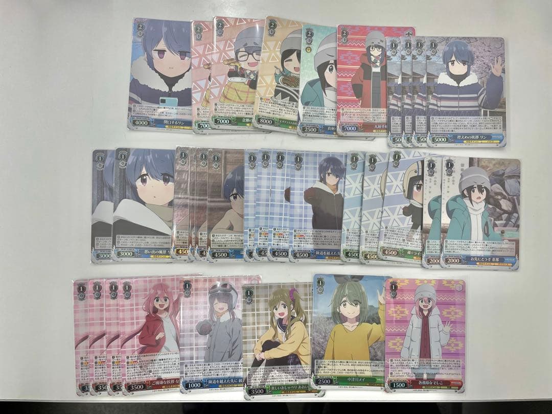 ヴァイスシュバルツ　デッキ＋パーツ　ゆるキャン△(フルホイル)