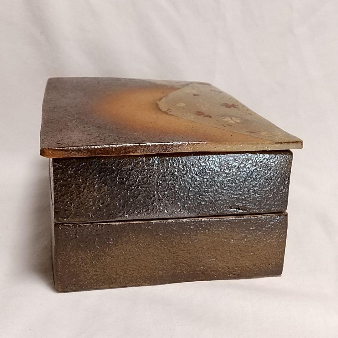 杉原祥公 桜 累箱（かさねばこ） 丹波立杭焼 共箱付