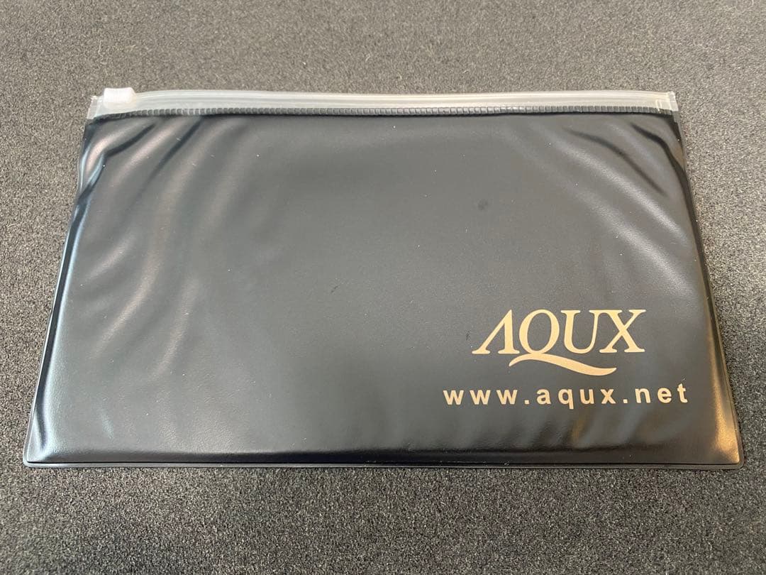 AQUX 透け競パン Sサイズ ブルー・迷彩柄