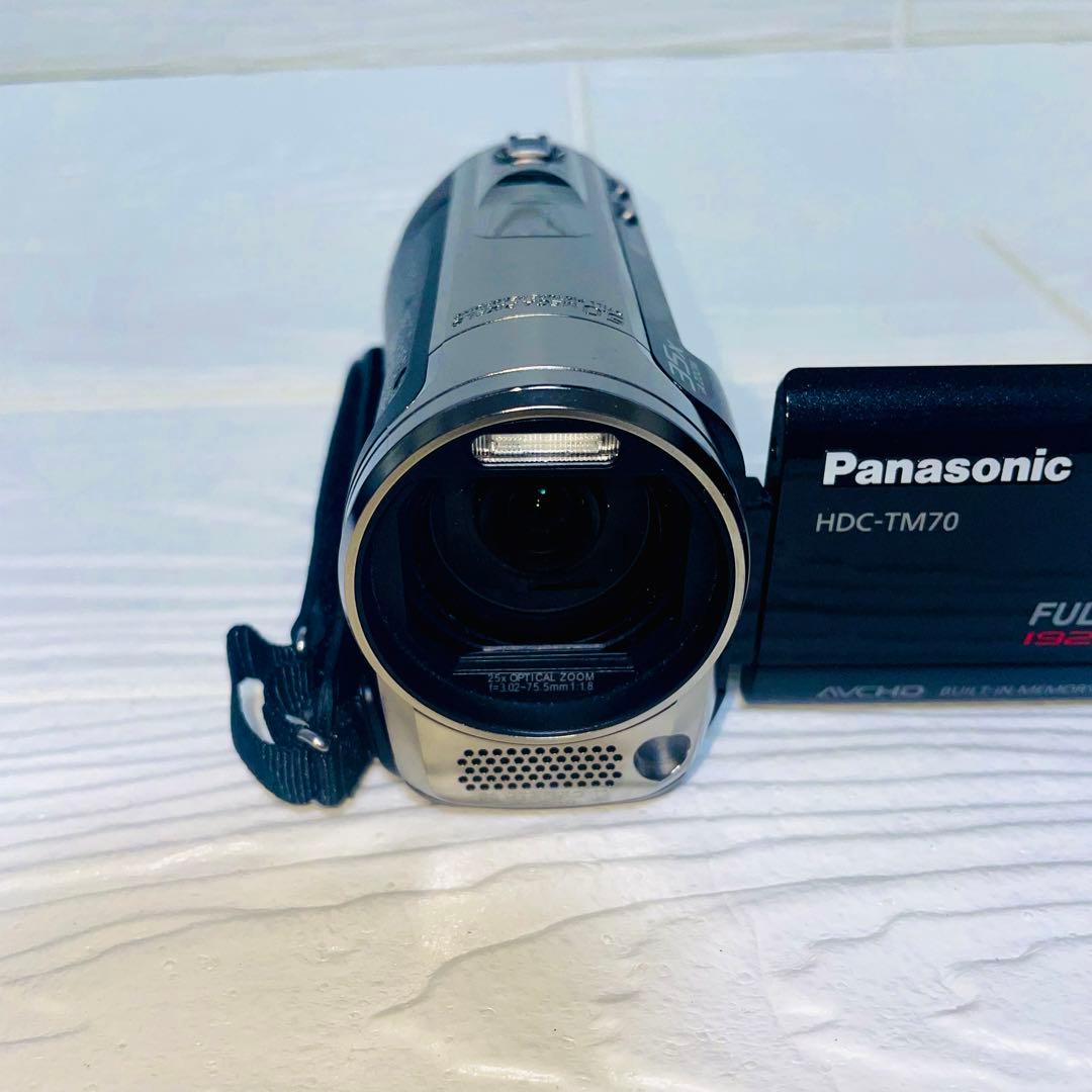 【美品✨】Panasonic HDC-TM70 付属品完備 ビデオカメラ