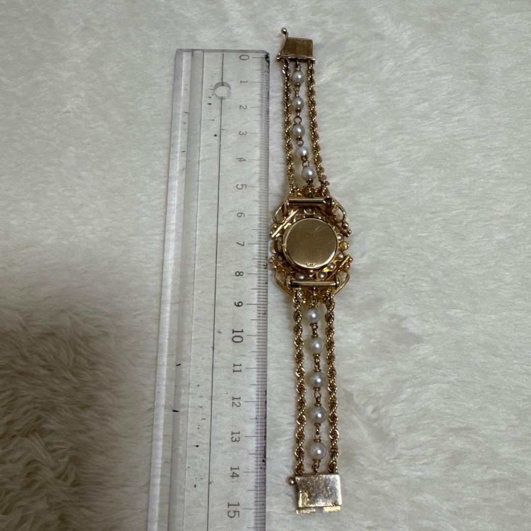 オメガ　レディース　アンティーク　14K 時計