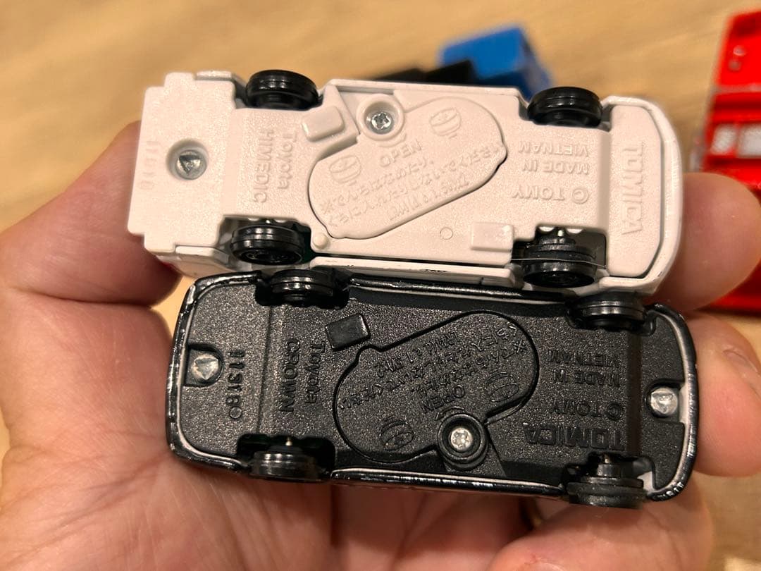 トミカ　テコロジー　4D まとめ売り　パトカー　消防車　救急車　ADトラック