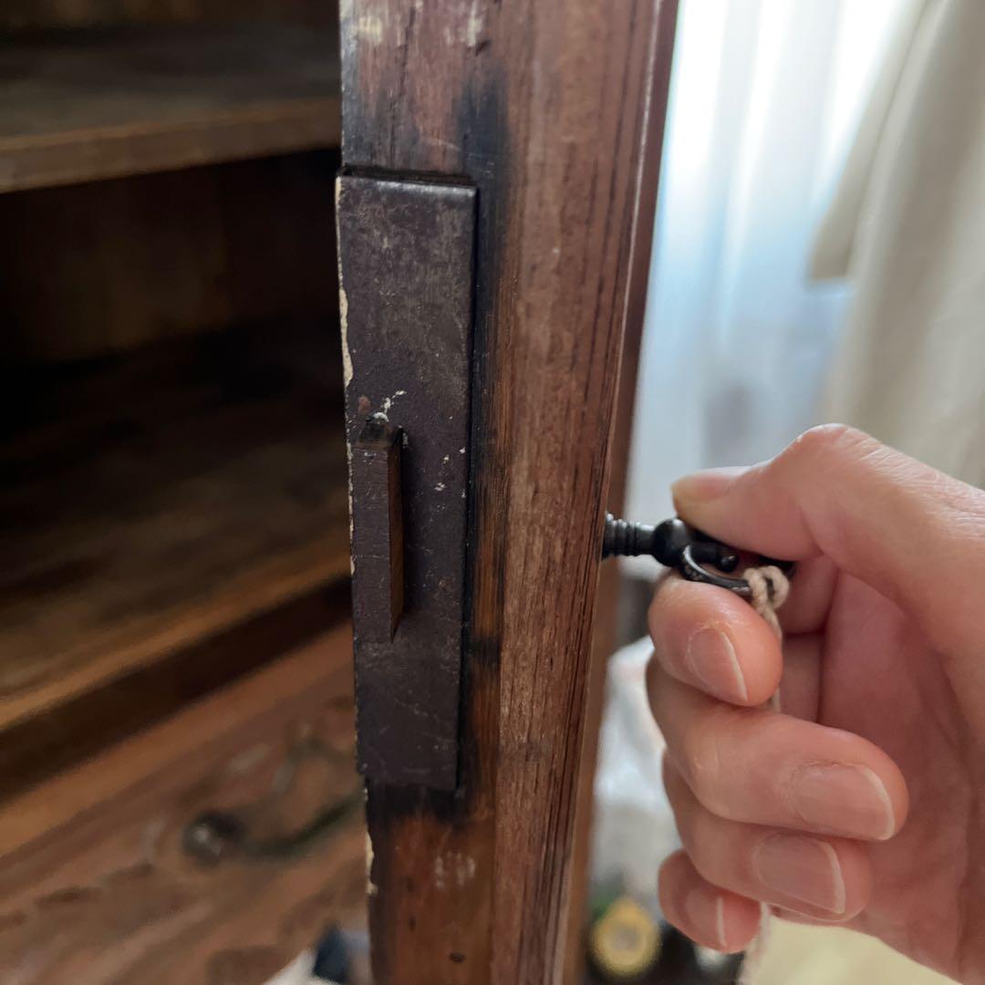 【定価税抜35万】キャビネット　フランスアンティーク家具店購入品。ビンテージ