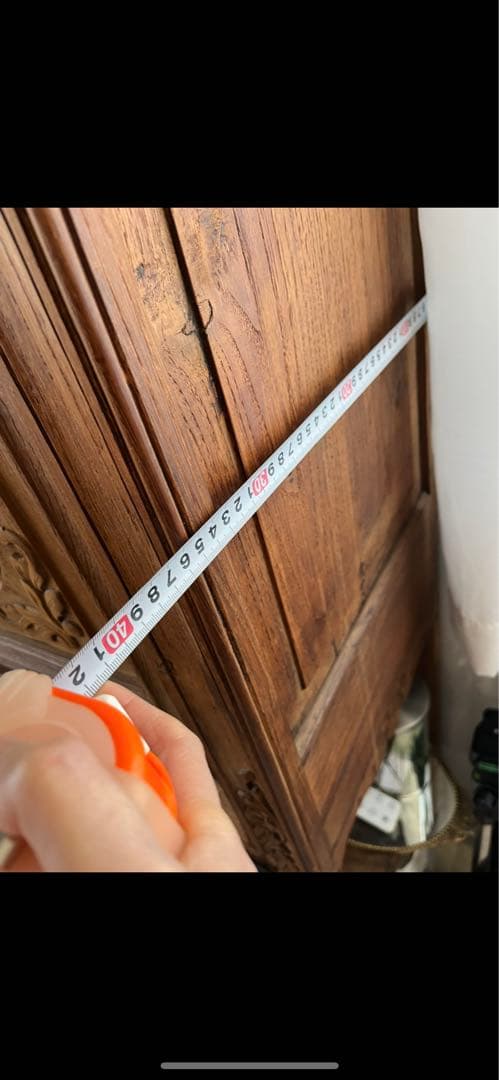 【定価税抜35万】キャビネット　フランスアンティーク家具店購入品。ビンテージ