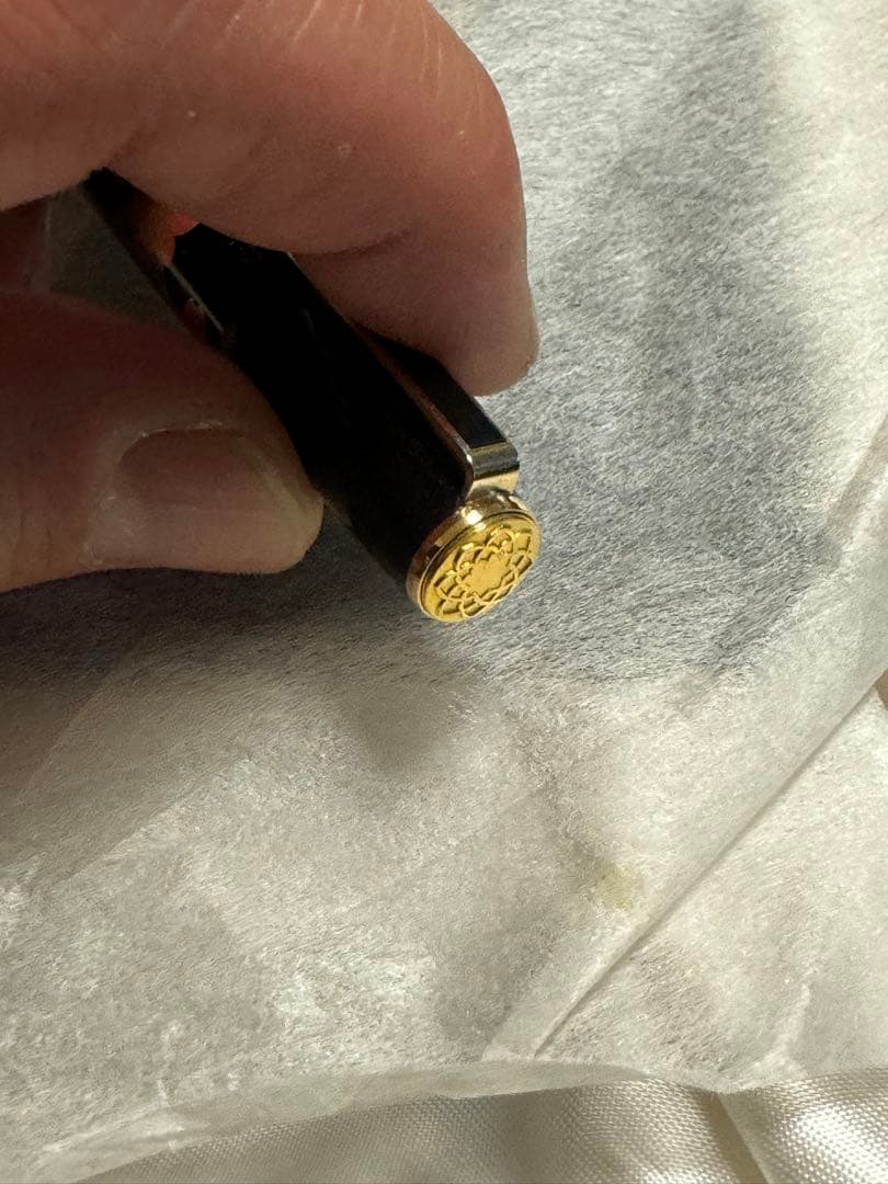 プラチナ万年筆　昇峰　蒔絵様14K電話帳　木箱入り美品