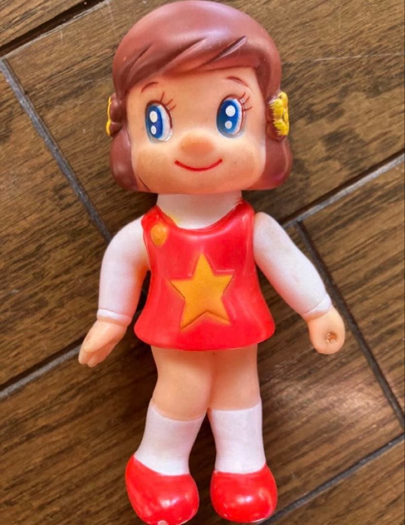 魔法使いチャッピー ソフビ人形 フィギュア 当時物 昭和レトロ 現状品