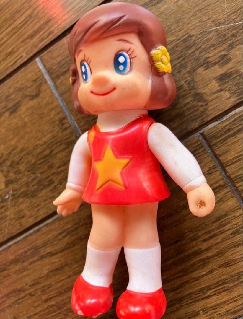 魔法使いチャッピー ソフビ人形 フィギュア 当時物 昭和レトロ 現状品