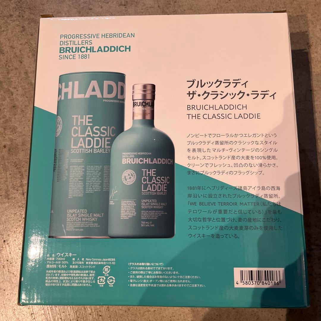 Bruichladdich The Classic Laddie グラス付き