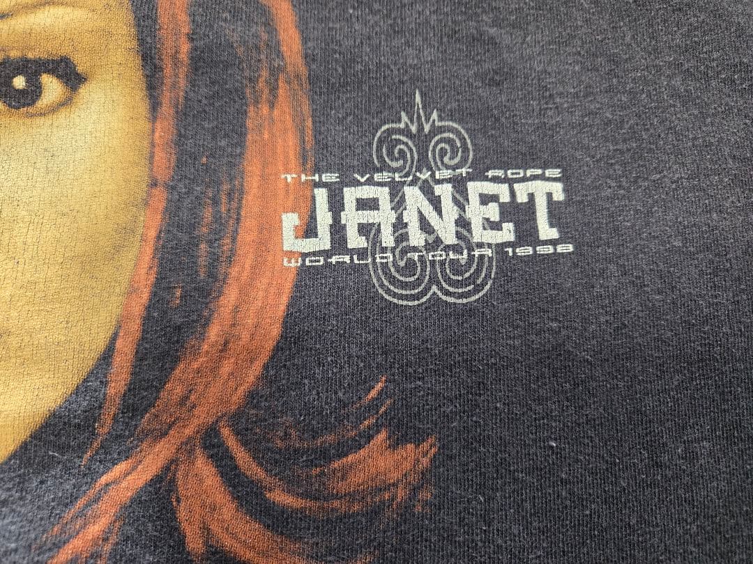 Janet Jackson　ワールドツアー Tシャツ