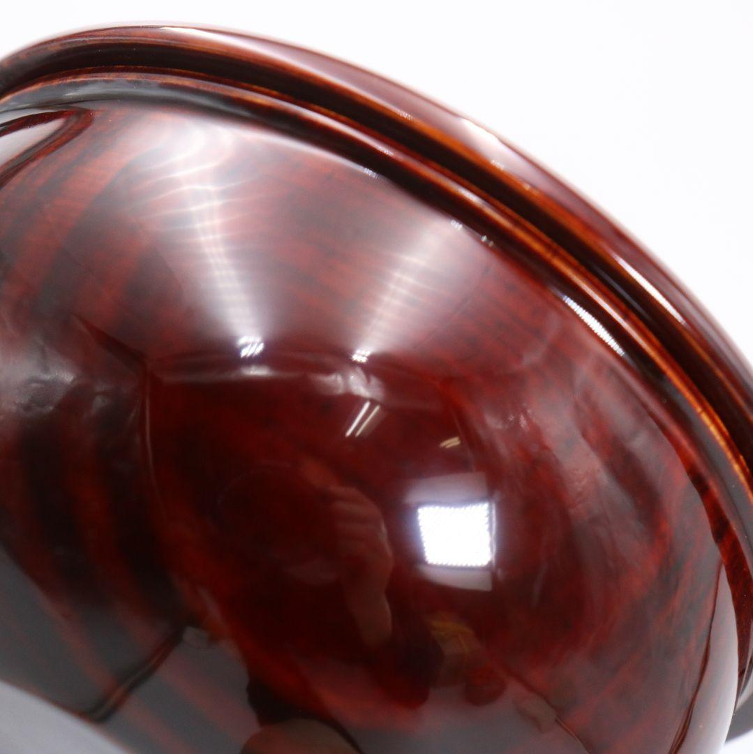 中谷秀斉作 覚々斎好写 老松 薄茶器 壷々青海波仕覆 茶道具　V942