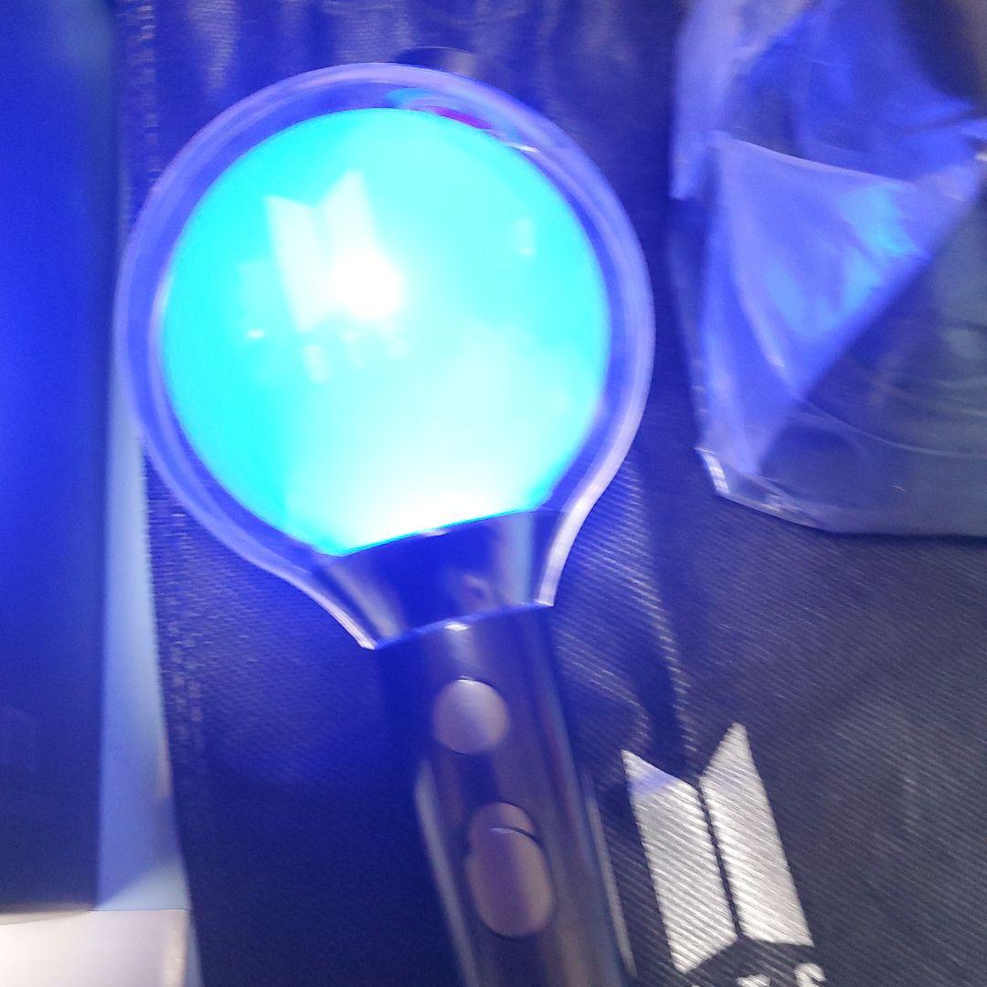 BTS　 公式　動作確認ずみ　ペンライト　アミボムver.4 　オマケつき