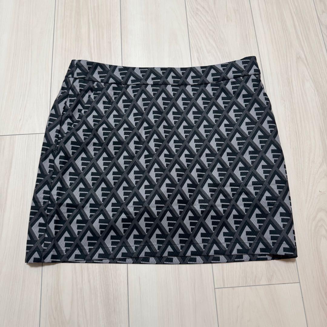 新品 アディダス セットアップ ゴルフ 長袖 ポロシャツ スカート 黒