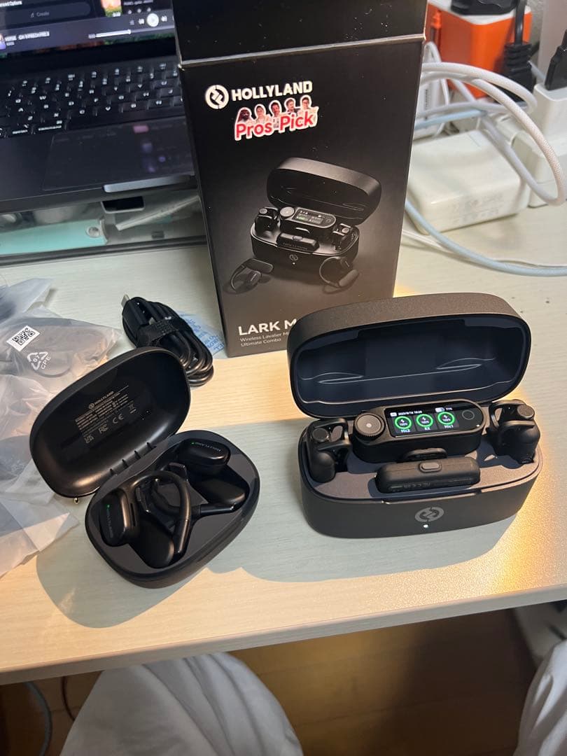 y*n様 Hollyland LARK MAX 2 ワイヤレスラベリアマイク