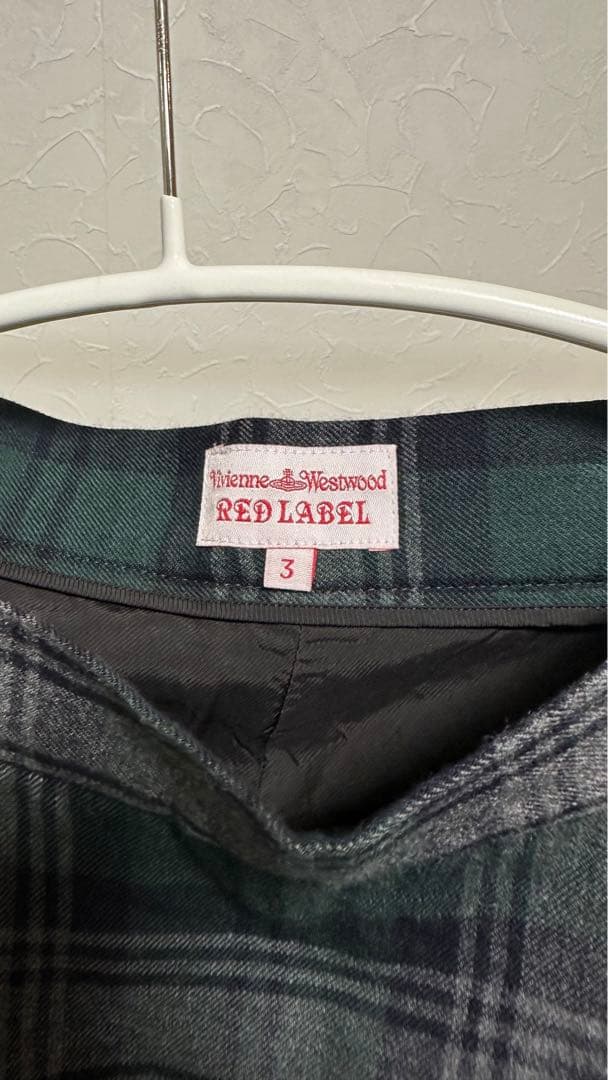 Vivienne Westwood RED LABEL チェックキュロット美品