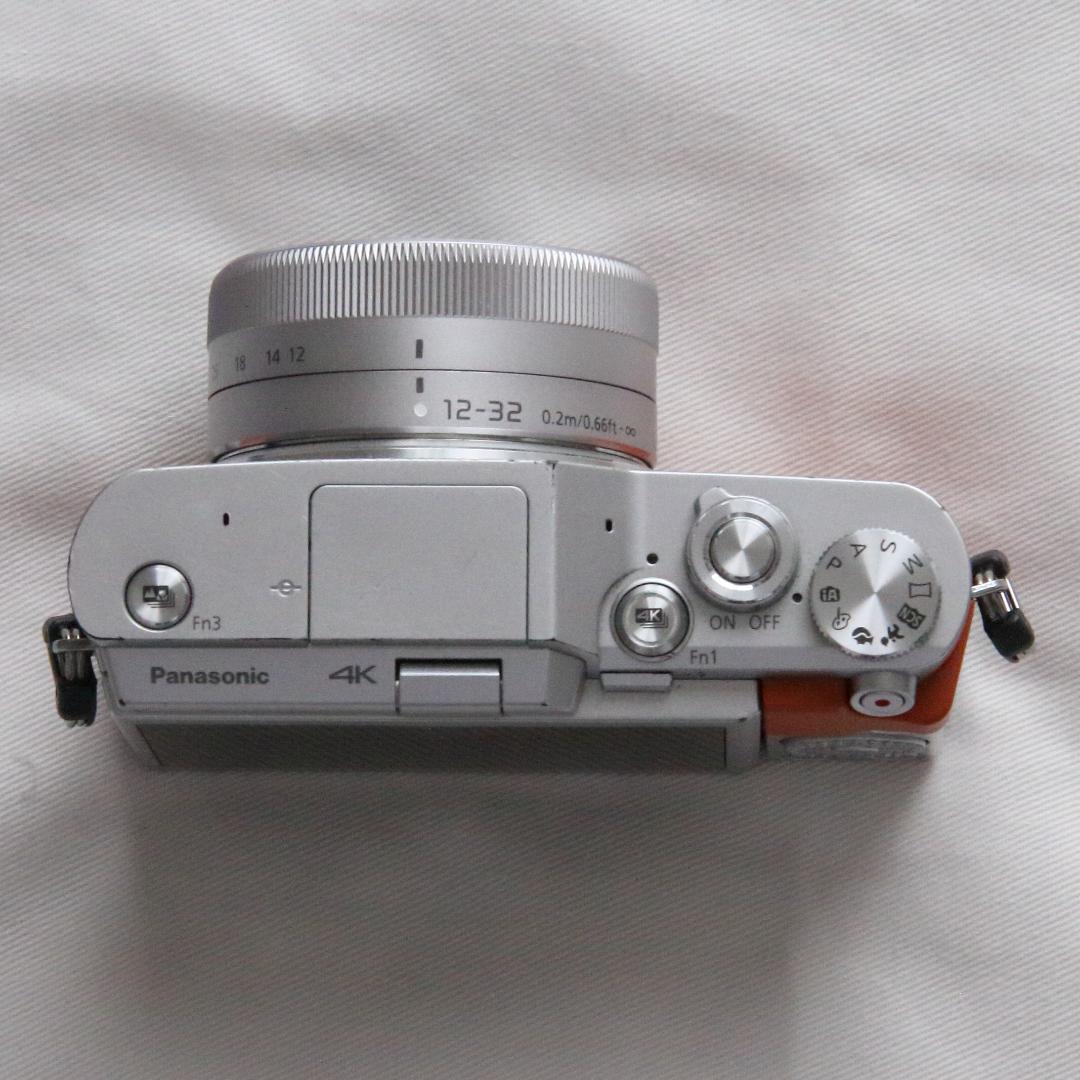 LUMIX ミラーレス一眼 オレンジ DC-GF9 交換レンズ３本付き