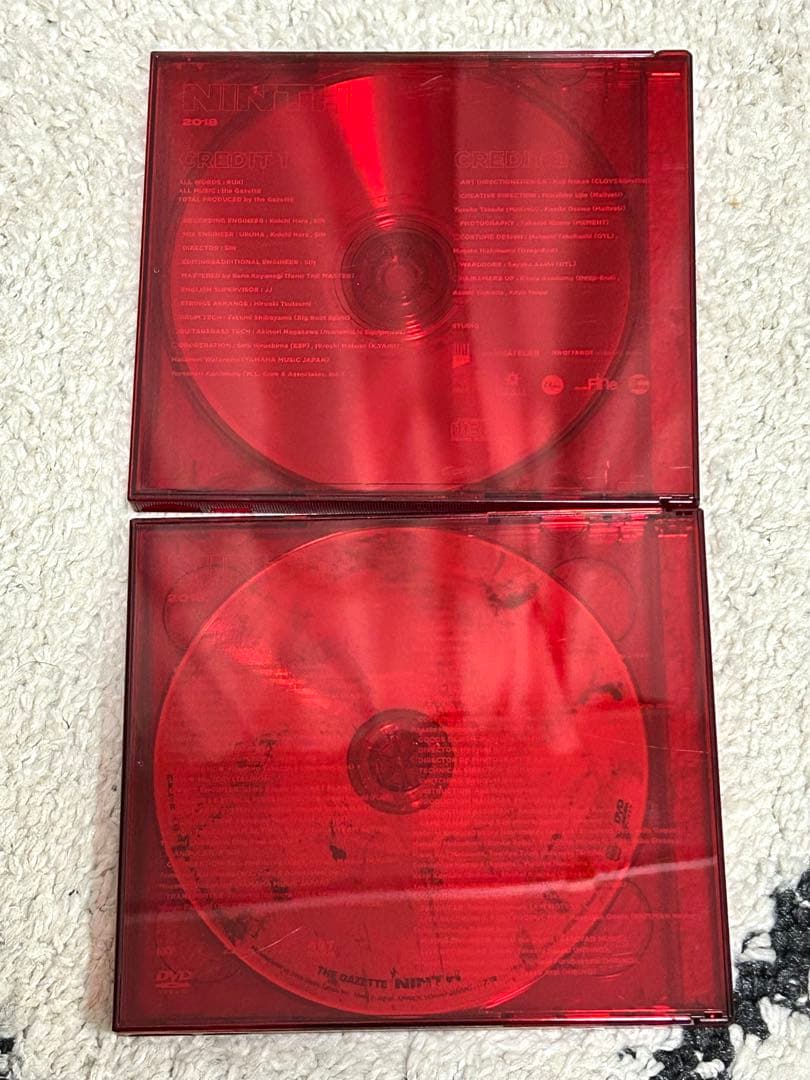 the GazettE NINTH 初回限定版Ｂ DVD ステッカー付き