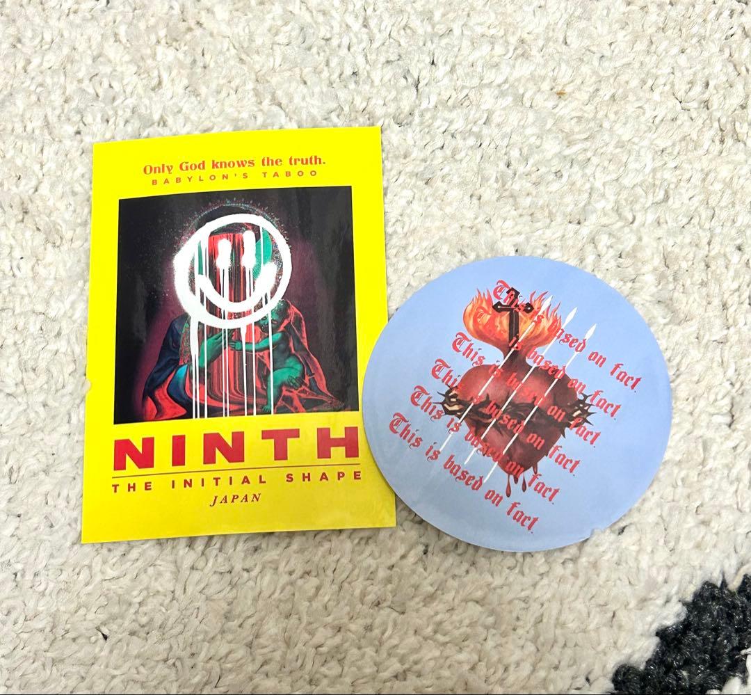 the GazettE NINTH 初回限定版Ｂ DVD ステッカー付き