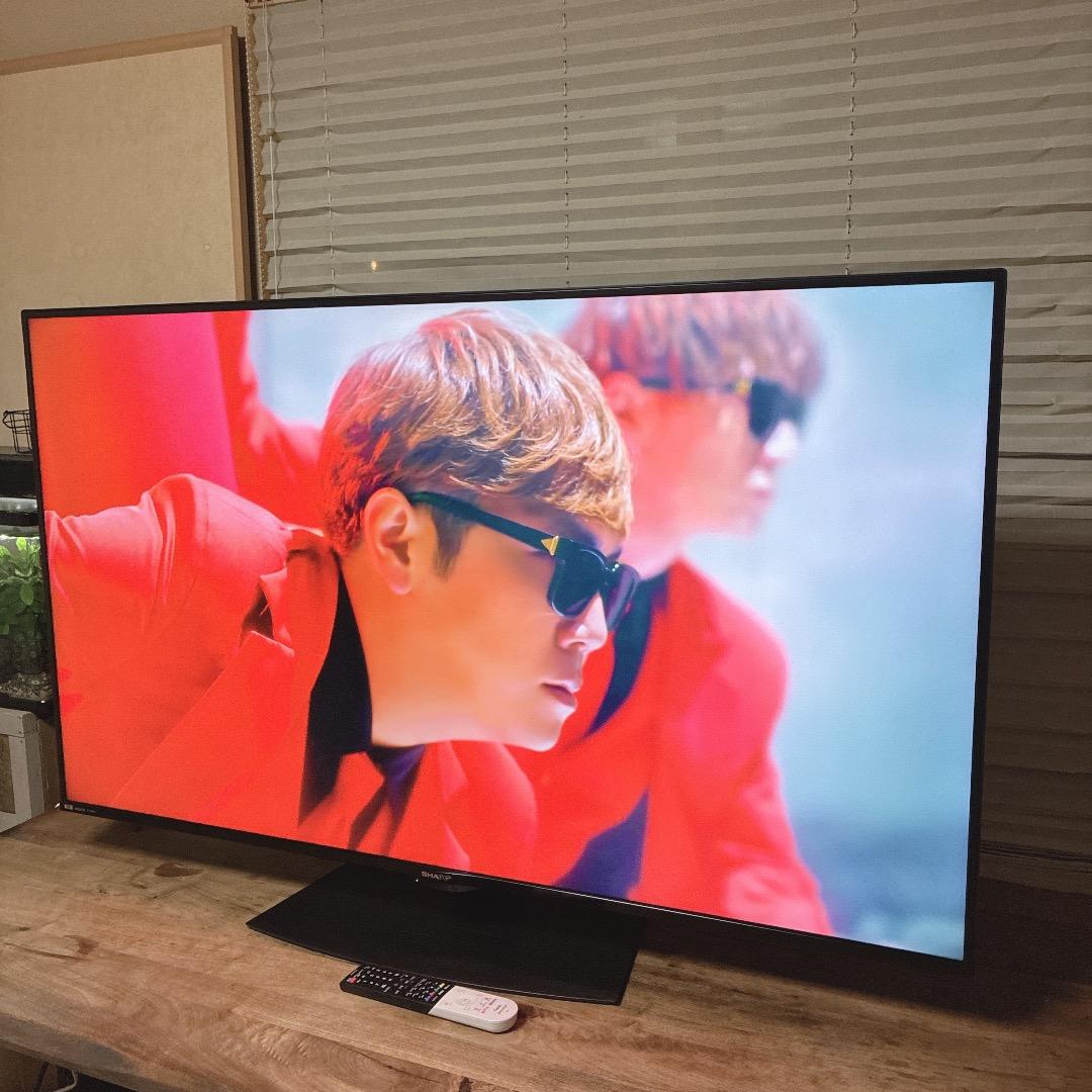 【お値下げOK】SHARP 60V型 8K AQUOS Android 4K