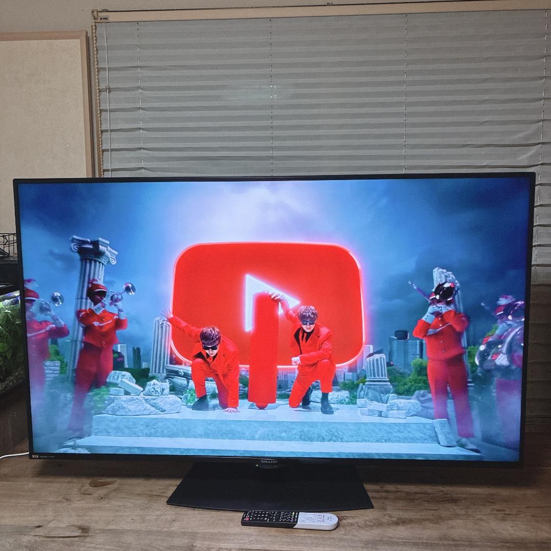 【お値下げOK】SHARP 60V型 8K AQUOS Android 4K