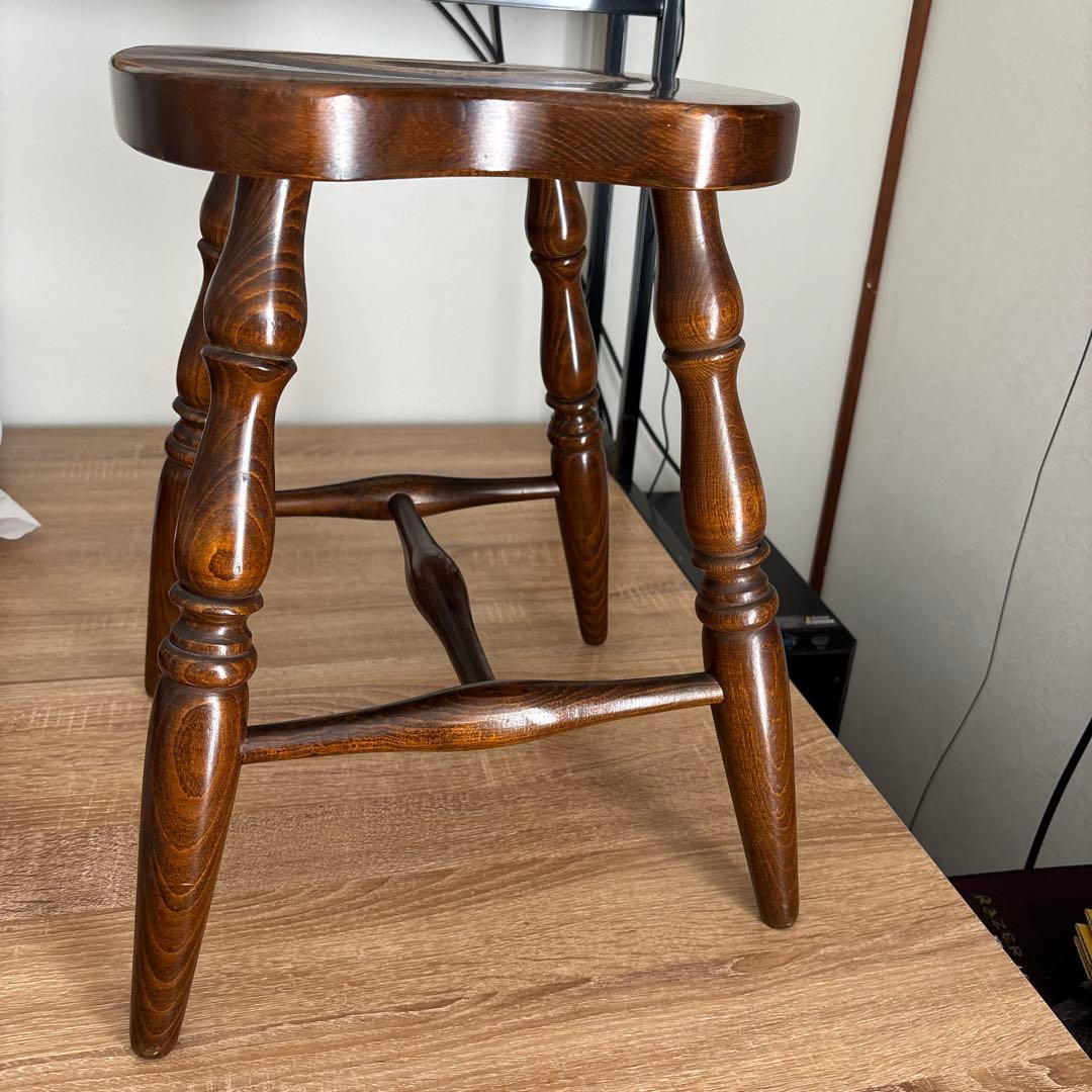 飛騨産業　キツツキ　スツール　状態良い　最安値