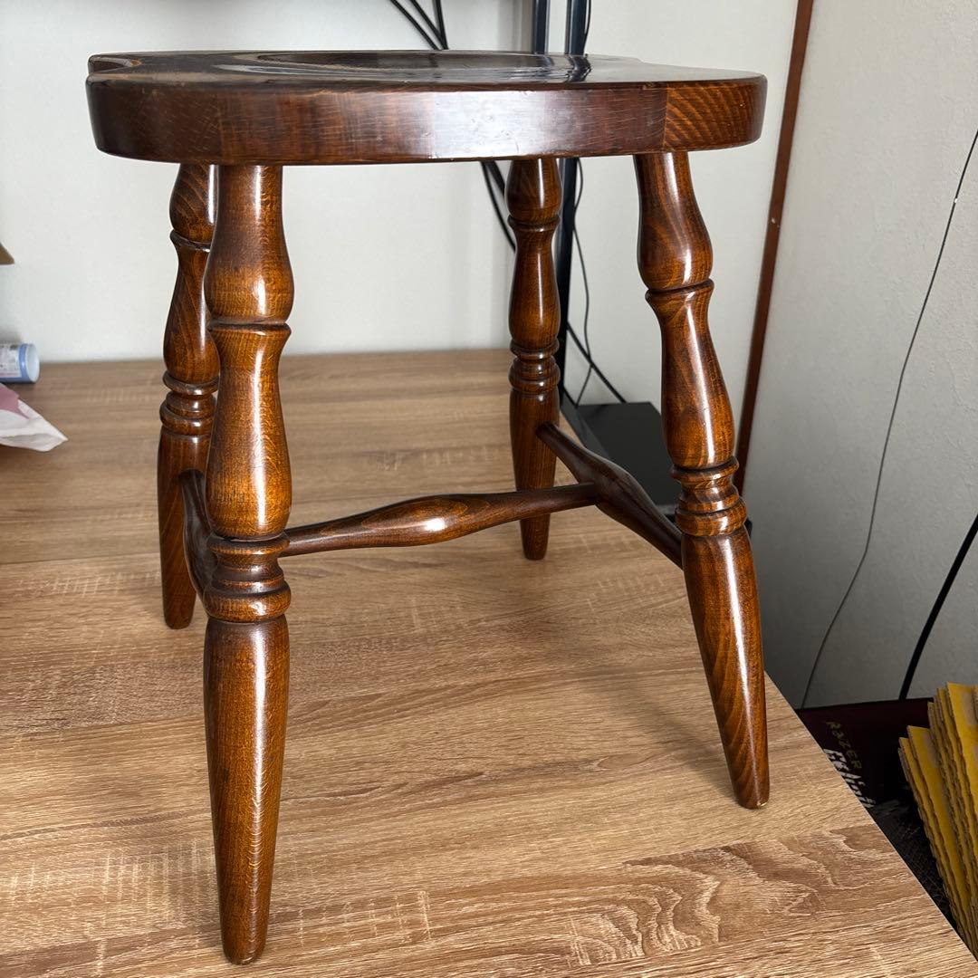 飛騨産業　キツツキ　スツール　状態良い　最安値