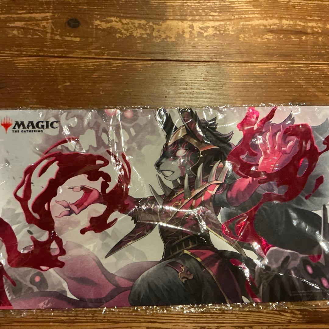 MTG大戦祭　闇の領域のリリアナ　箔押しプレイマット