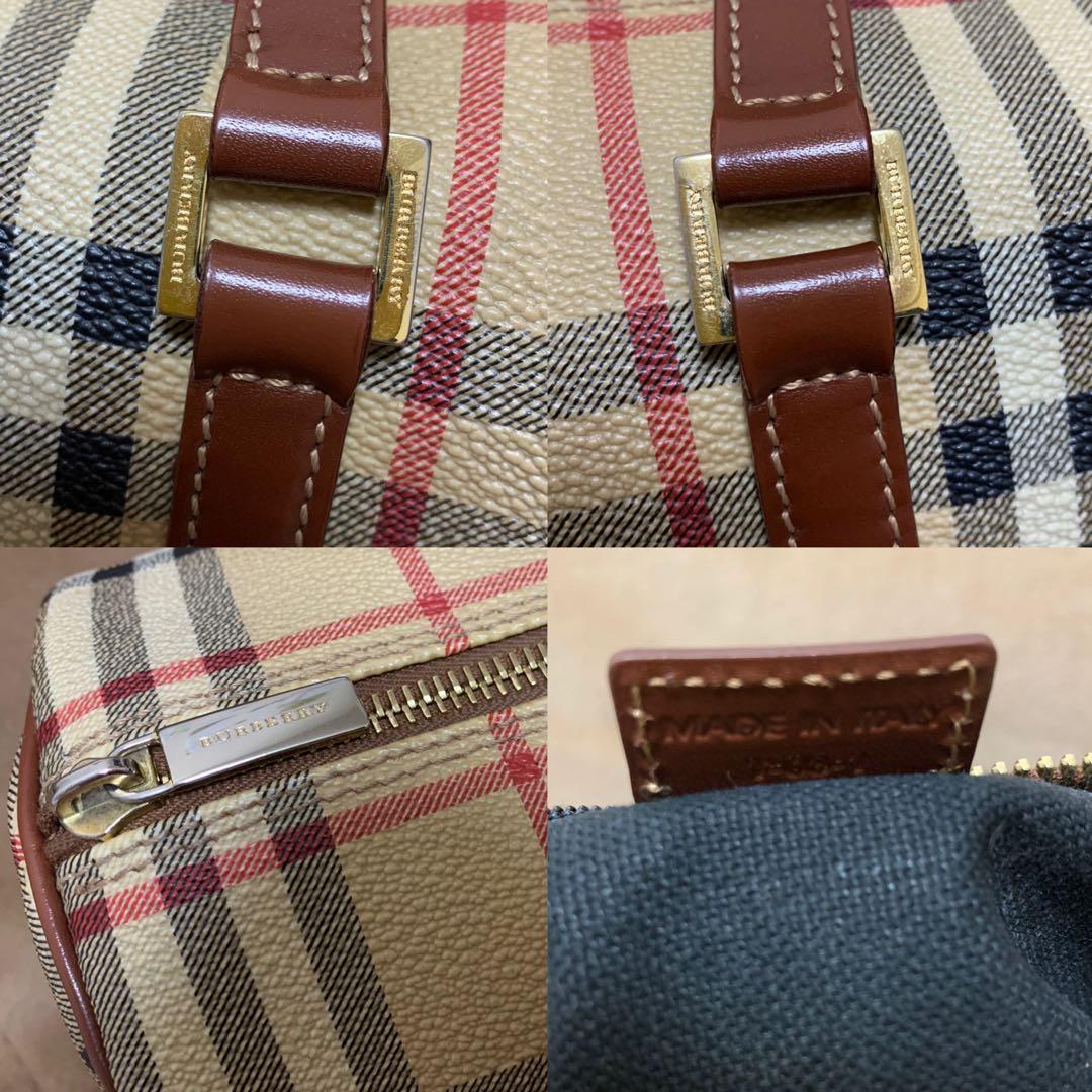 Burberry London バーバリー PVC ハンドバッグ