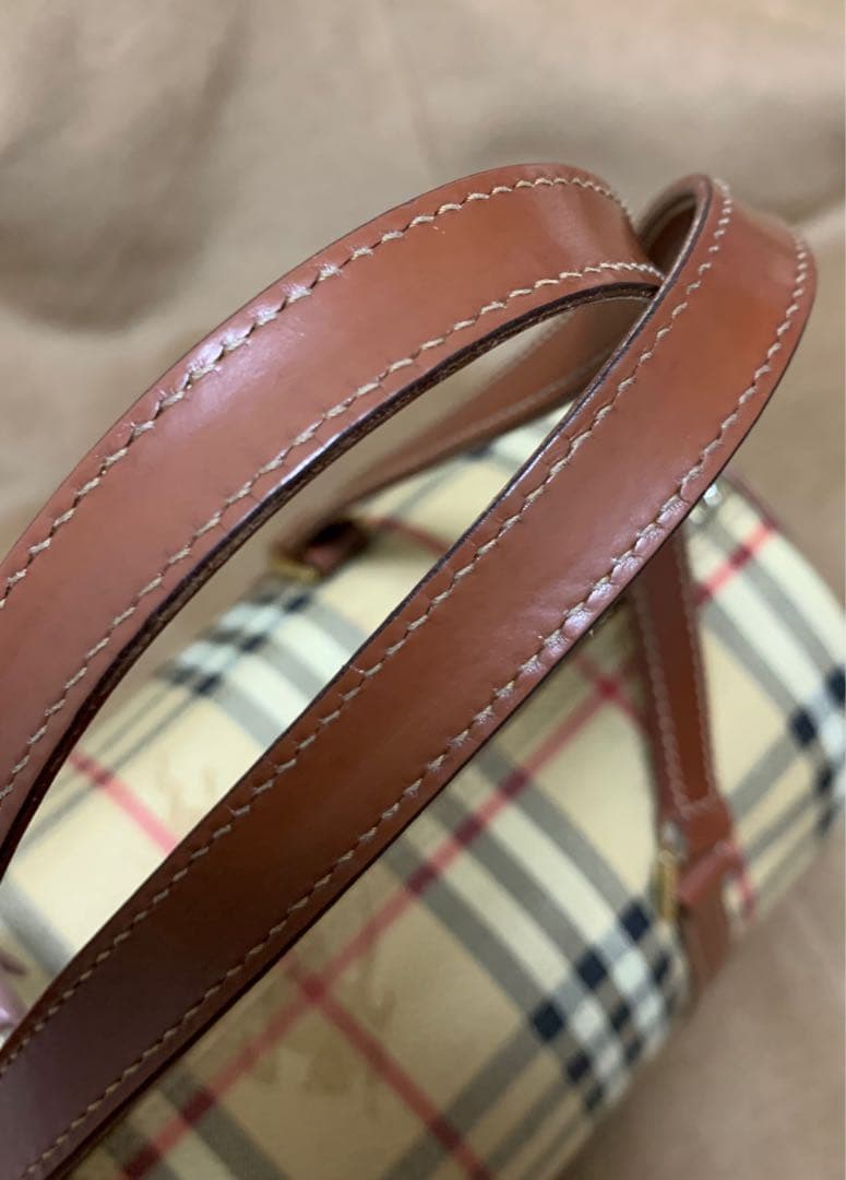 Burberry London バーバリー PVC ハンドバッグ