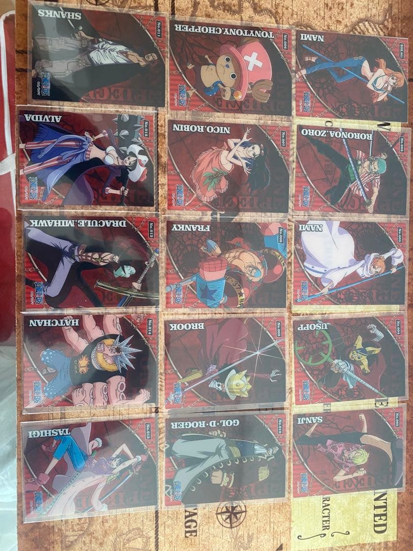 ワンピースカード　クリアカード　33枚まとめ売り