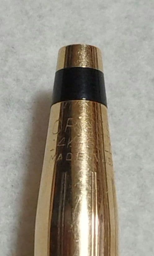 CROSS シャープペン　クラシックセンチュリー　金無垢　14K