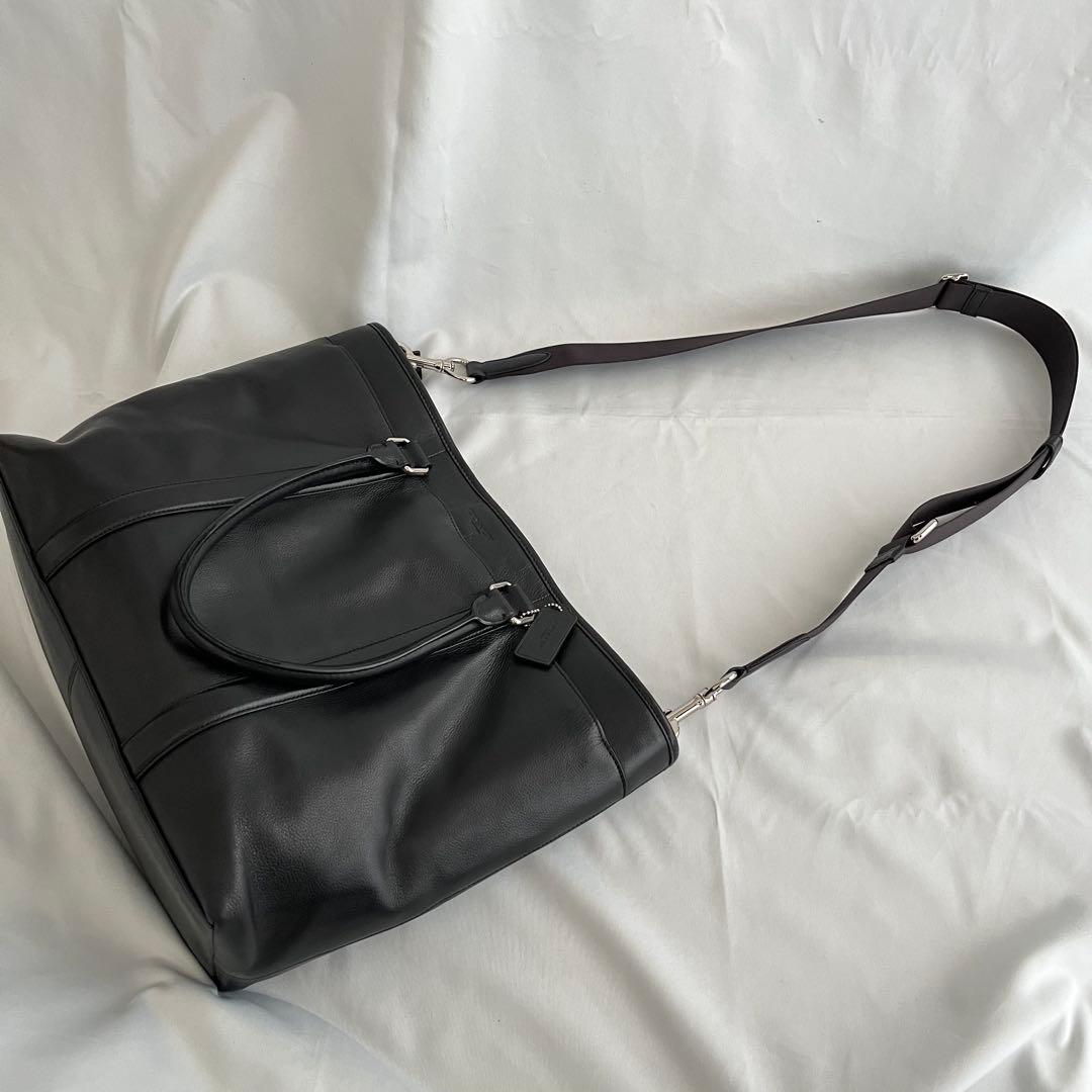 美品 COACH メトロポリタン ビジネスバッグ トート 2way オールレザー