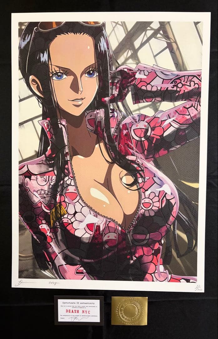 世界限定100枚 DEATH NYC アート ポスター op01