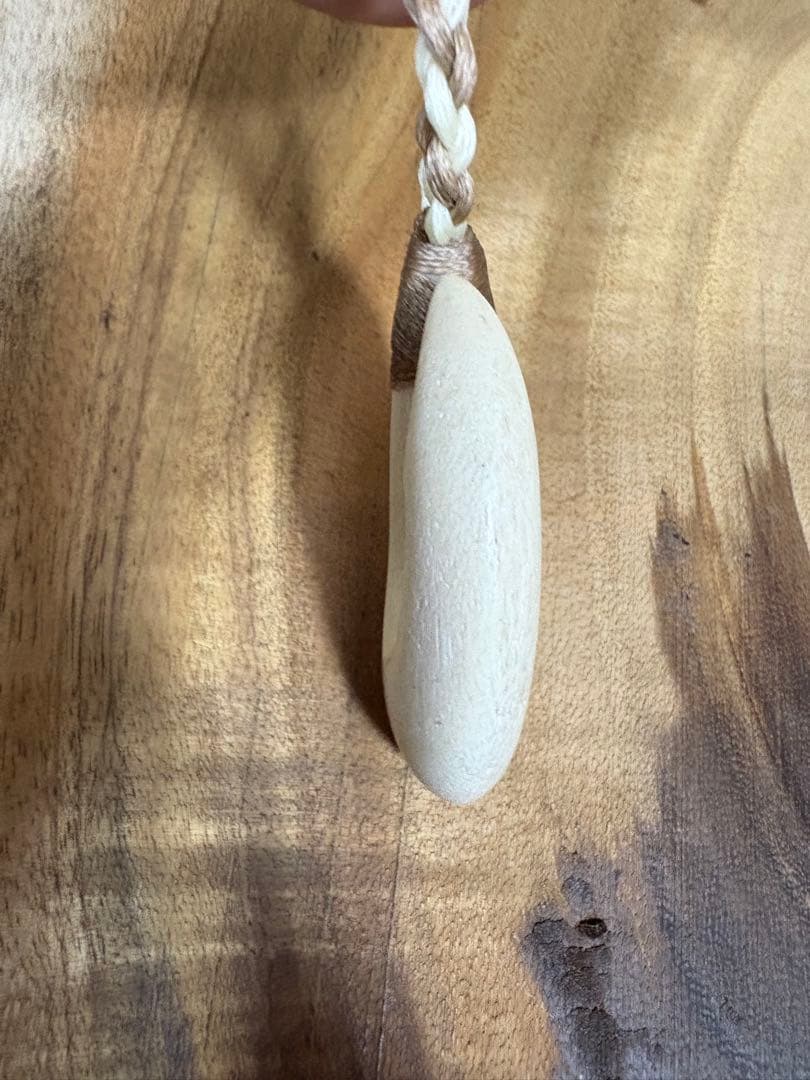 ボーンカービングネックレス(sw66)マッコウ