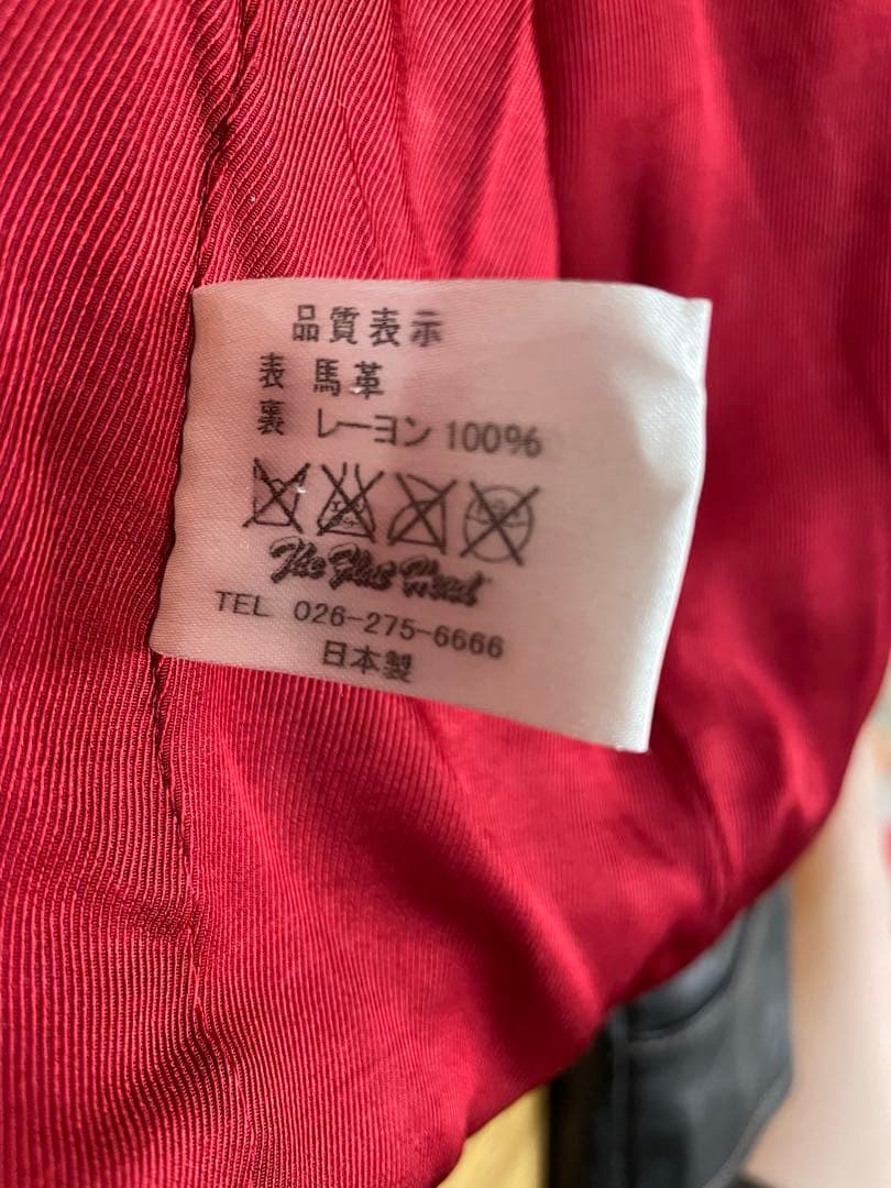 【ジミー】フラットヘッド 革ジャン シングルライダース L 40 黒