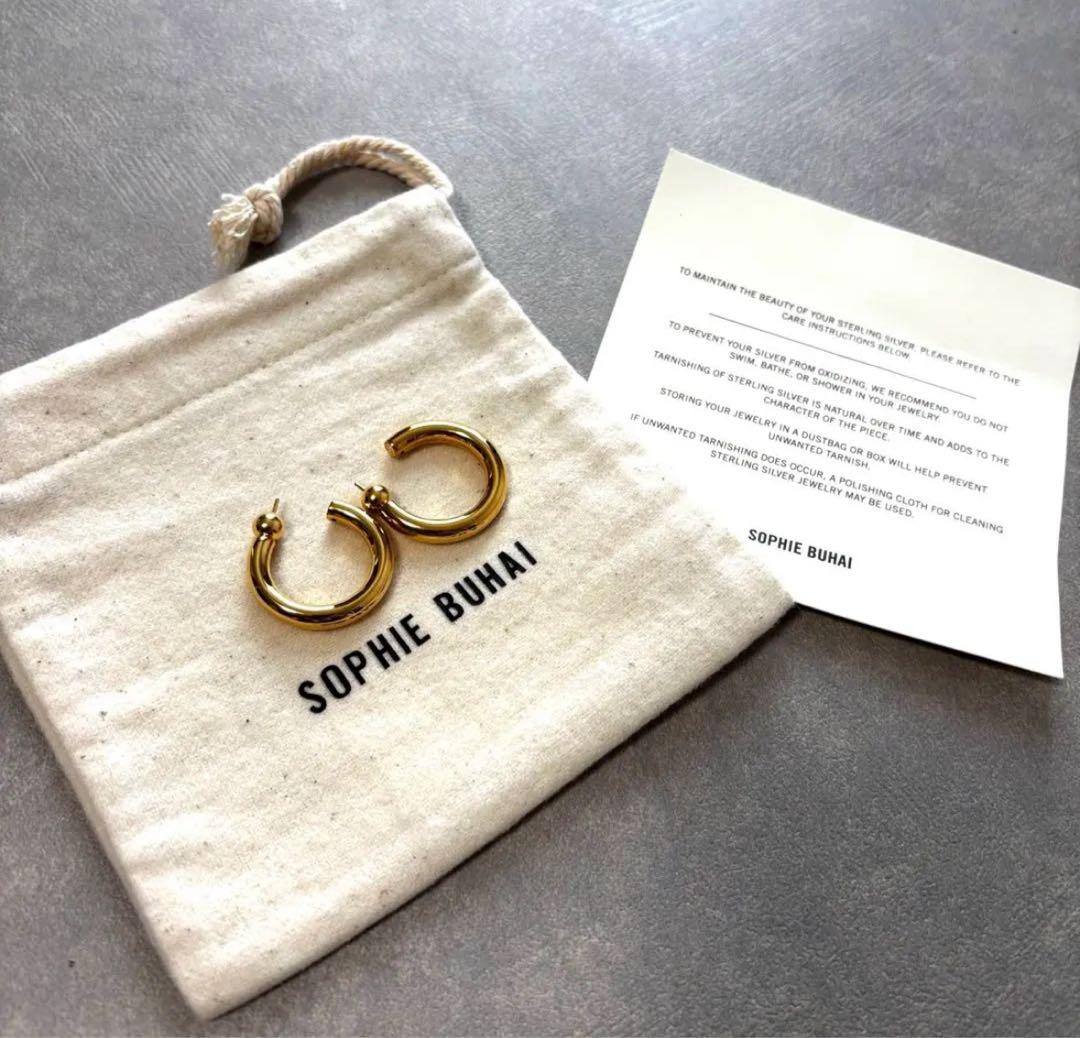 ソフィーブハイ Sophie buhai ピアス 両耳 ゴールド