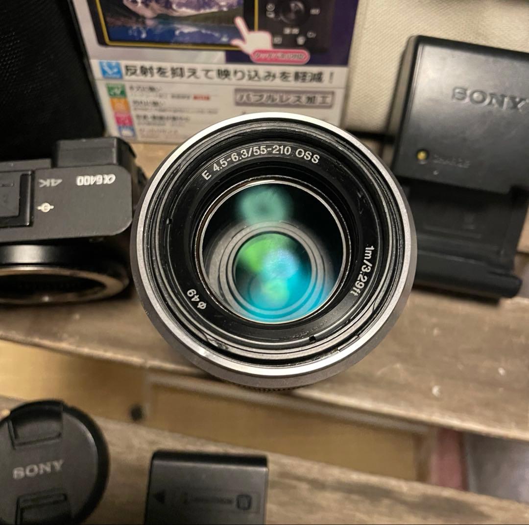 ユ*名様 ユ*ー様 α6400 a6400ミラーレスカメラ ダブルズームキット