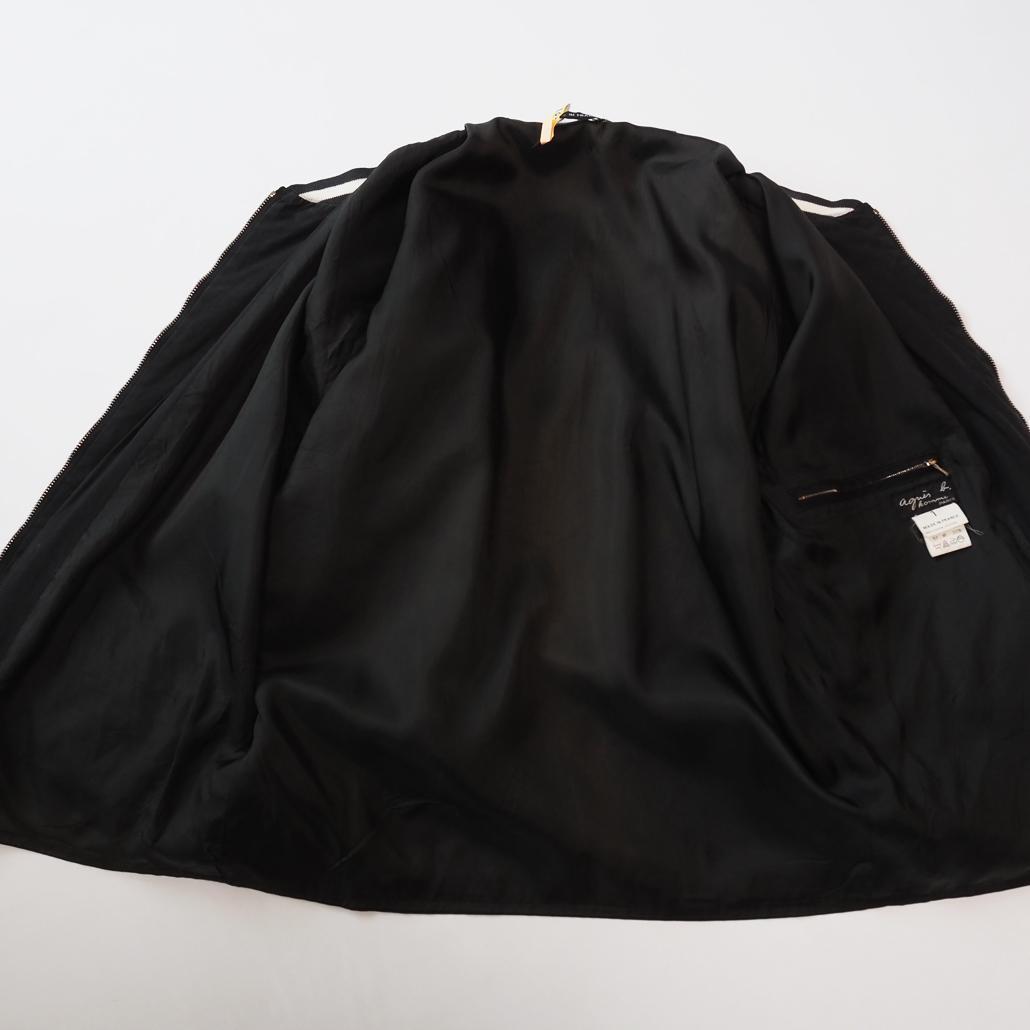 80s 90s agnes b. homme ハの字ジップジャケット OLD
