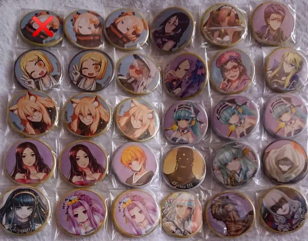 FGO Fate/Grand Order 霊基 缶バッジ